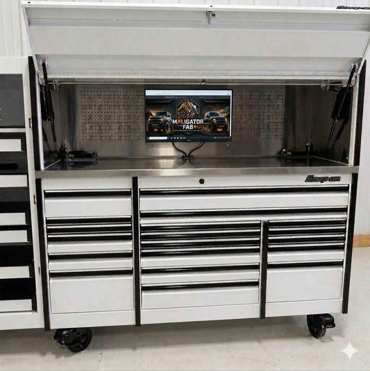 Monitor Mount for Snap-on Hutch Slot