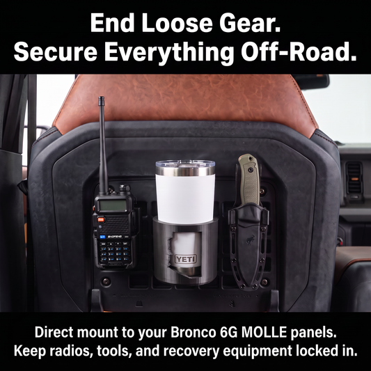 Bronco 6G Molle Mountz & Attachments