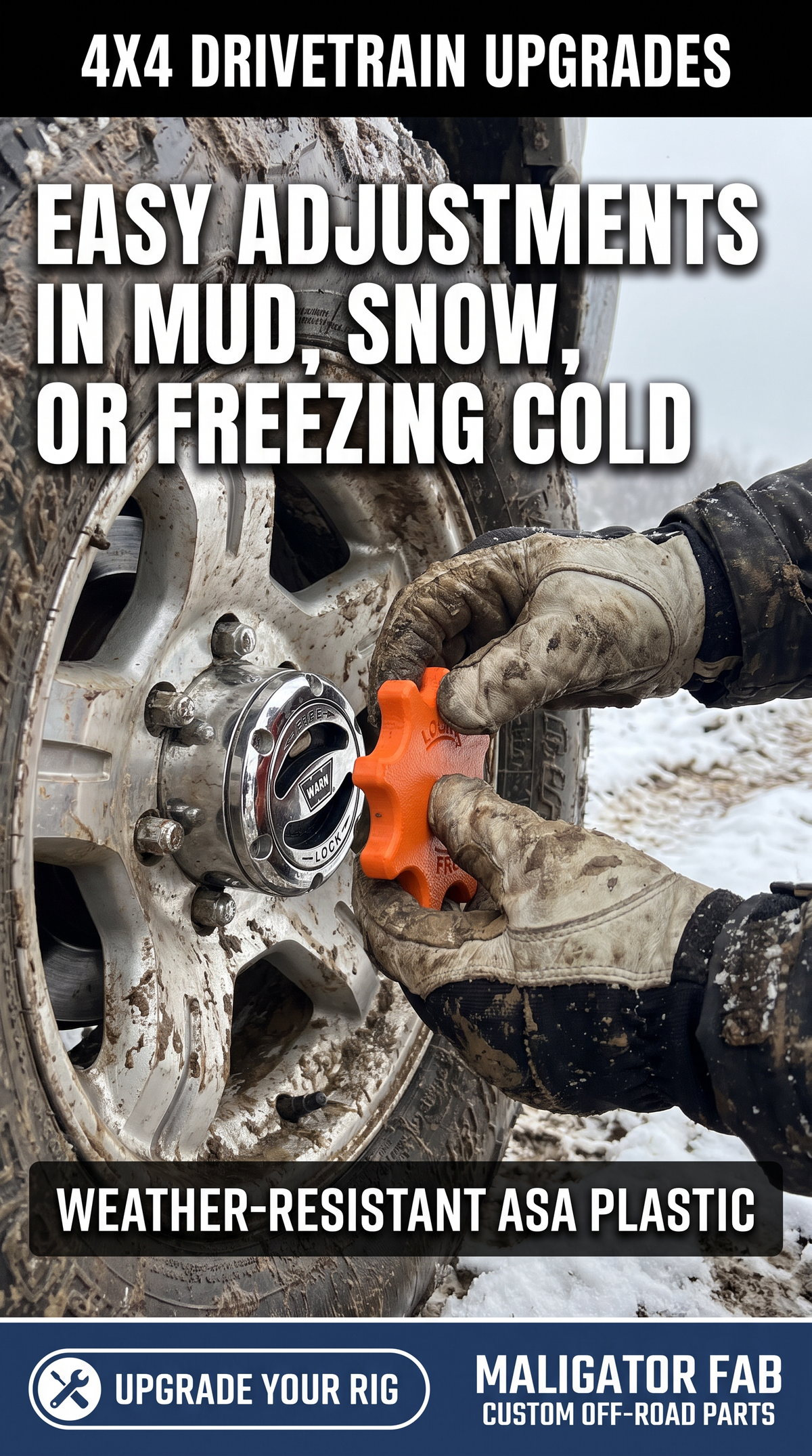Ultimate Locking Hub Tool for 4x4 Hubs: Simplify Gear Changes with Ease