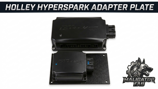 Holley Sniper Hyperspark to Sniper 2 Ignition Box Adapter Plate