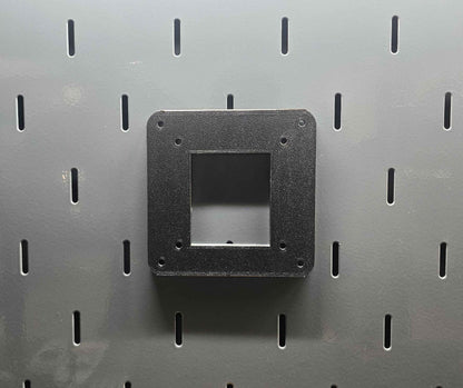 27" Monitor Mount for US General Series 3 & ICON Hutch Pegboard – VESA 75/100mm