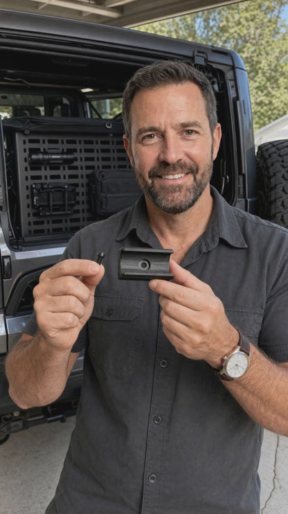 Tactical Flashlight Molle Mount - Securely Attach Your Gear for Quick Access
